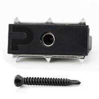 PuraFix Montageclips Edelstahl – Blindbefestigung – 6 mm – 100 Stück