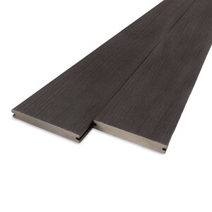 composiet - vlonderplank WPC Terrassendielen - Schwarz Ebenholz Optik - 23x138 mm