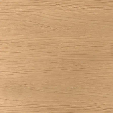 WPC Terrassendielen - hohl (nicht massiv) - Zeder Optik - 23x210 mm - 1 Seite gehobelt / 1 Seite gebürstet (Optik) - Terrassendielen mit unsichtbarer Befestigung - Holzverbundstoff