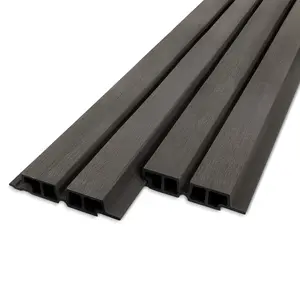 composiet - rabat WPC Doppel-Blockprofil (hohl) - Anthrazit Optik - 33x140 mm composiet - rabat WPC Doppel-Blockprofil (hohl) - Anthrazit Optik - 33x140 mm