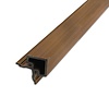 WPC Eckprofil – Farbton Teak - 67x67 mm - WPC Eckabschlussprofil WPC Eckprofil – Farbton Teak - 67x67 mm - WPC Eckabschlussprofil