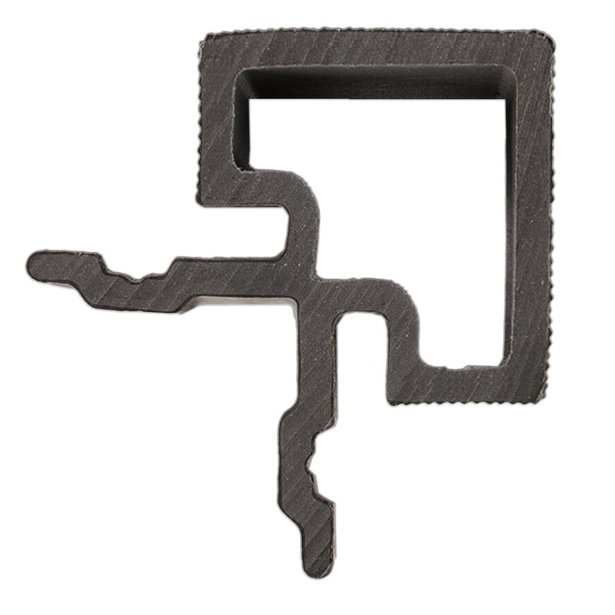 WPC Eckprofil – Farbton Ipé - 67x67 mm - WPC Eckabschlussprofil WPC Eckprofil – Farbton Ipé - 67x67 mm - WPC Eckabschlussprofil