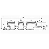 WPC Barcode Profilholz (hohl) - Ipé Optik - 33x165 mm - Holzverbundstoff WPC Barcode Profilholz (hohl) - Ipé Optik - 33x165 mm - Holzverbundstoff