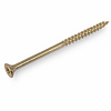 Universelle Senkkopf Holzschrauben TX verzinkt - 6 mm - gelb verzinkt - Teilgewinde - 30 Torx (TX20) - 50 Stück