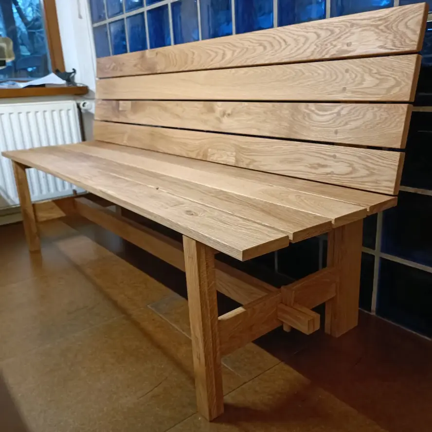 Eichenbretter künstlich getrocknet (KD) - 21x140 mm - Gehobelt - Eichenholz rustikal - für Innen & Außen (geschutzt) Eichenbretter künstlich getrocknet (KD) - 21x140 mm - Gehobelt - Eichenholz rustikal - für Innen & Außen (geschutzt)