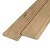 Eiche Doppel-Blockprofil mit Nut und Feder - 21x115 mm - Gehobelt Eichenholz rustikal künstlich getrocknet (KD) - für Innen & Außen (geschutzt)