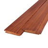 Padouk Einzel-Blockprofil mit Nut und Feder - 21x90 mm - Rautenprofilbretter gehobelt (glatt) - Hartholz HF ca. 25% (AD)