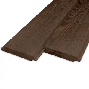 Bretter Nut und Feder (Blindbefestigung) - Esche Thermoholz - 21x120 mm - Gehobelt - KD Bretter Nut und Feder (Blindbefestigung) - Esche Thermoholz - 21x120 mm - Gehobelt - KD