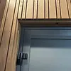 Esche Thermoholz gehobelt - Doppel-Blockprofil (70/30) - 21x125 mm - Doppel Block- / Raute- / Trapez- Profilholz - HF 8-12% Esche Thermoholz gehobelt - Doppel-Blockprofil (70/30) - 21x125 mm - Doppel Block- / Raute- / Trapez- Profilholz - HF 8-12%
