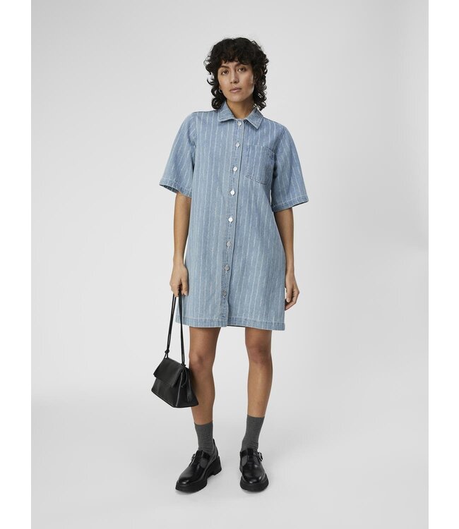 Object Sali Denim Jurk
