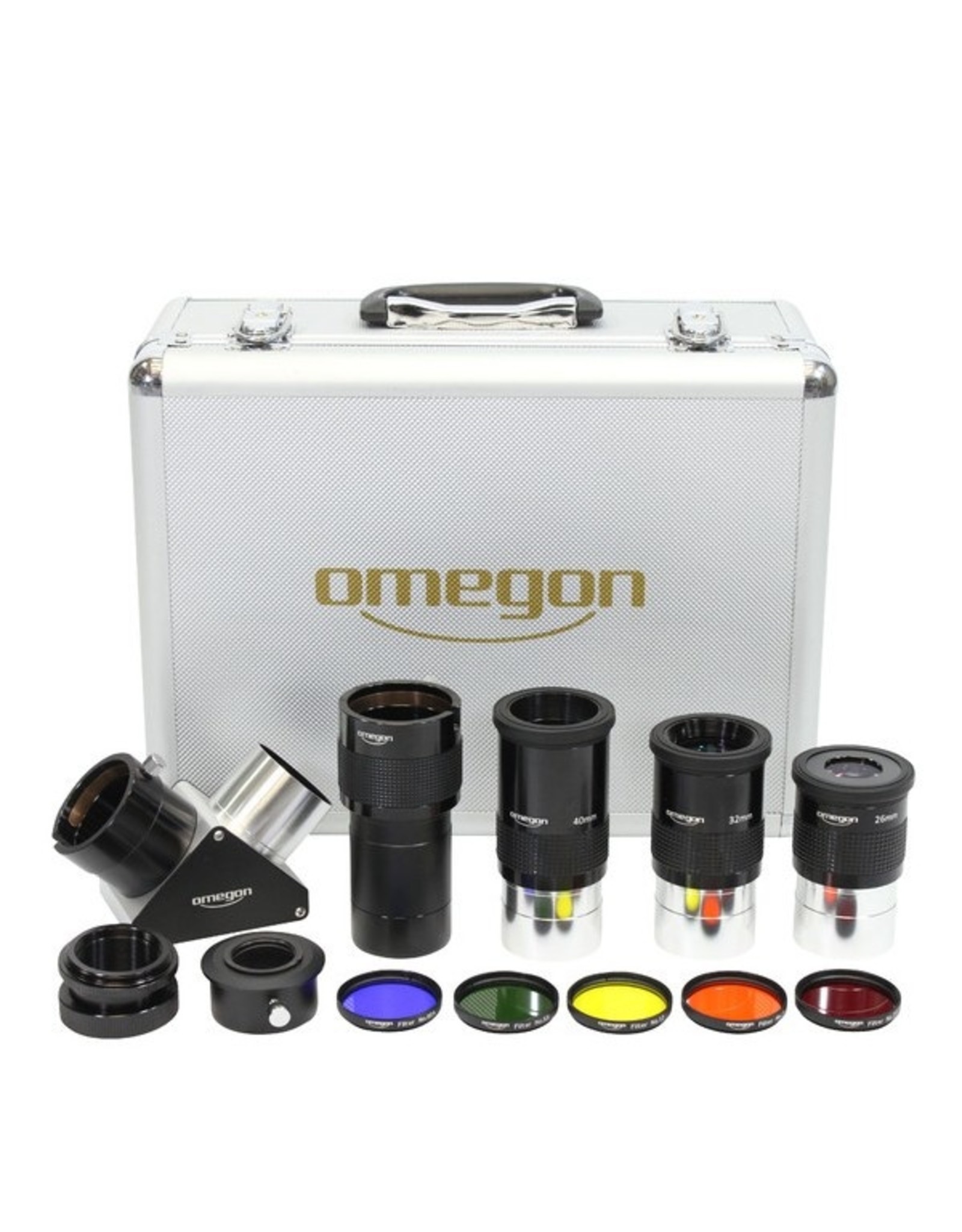 Omegon Omegon Deluxe 2'' oculairen en filter set