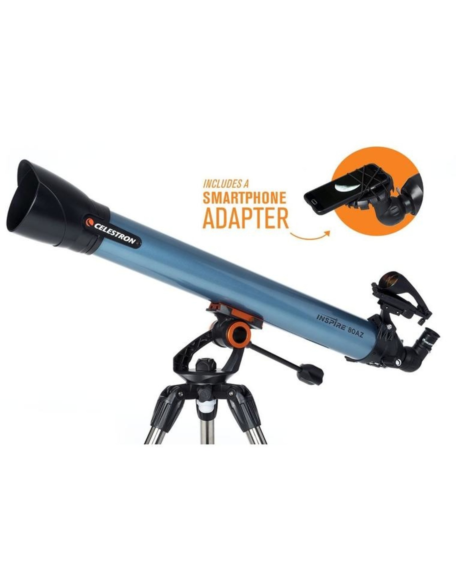 Celestron Inspire 80AZ refractor telescoop