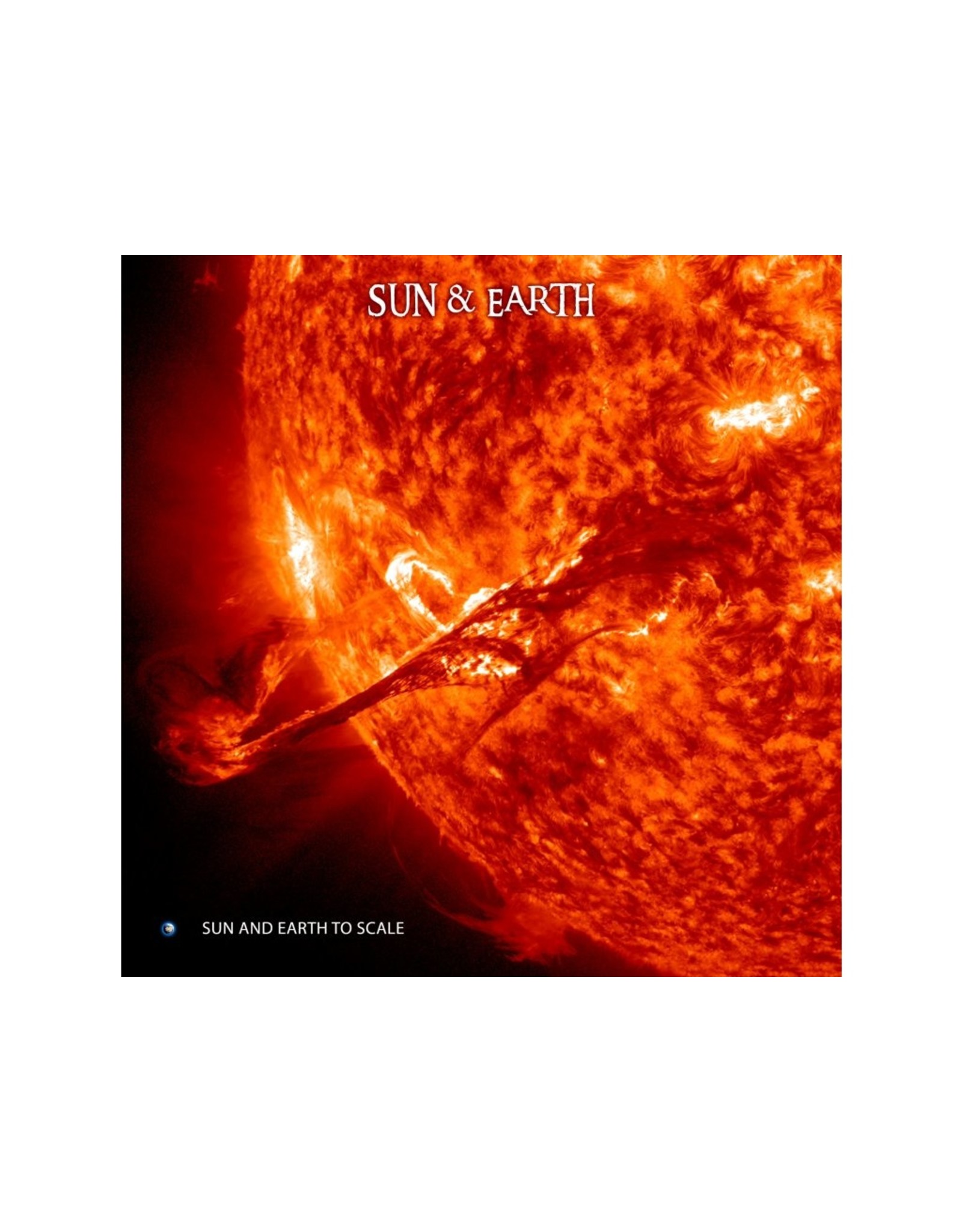 3D kaart Zon en Aarde