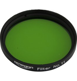 Omegon Filters kleurfilter #11, geelgroen, 2''