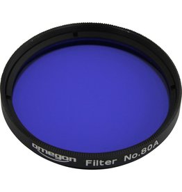 Omegon Filters kleurfilter #80A, blauw, 2''