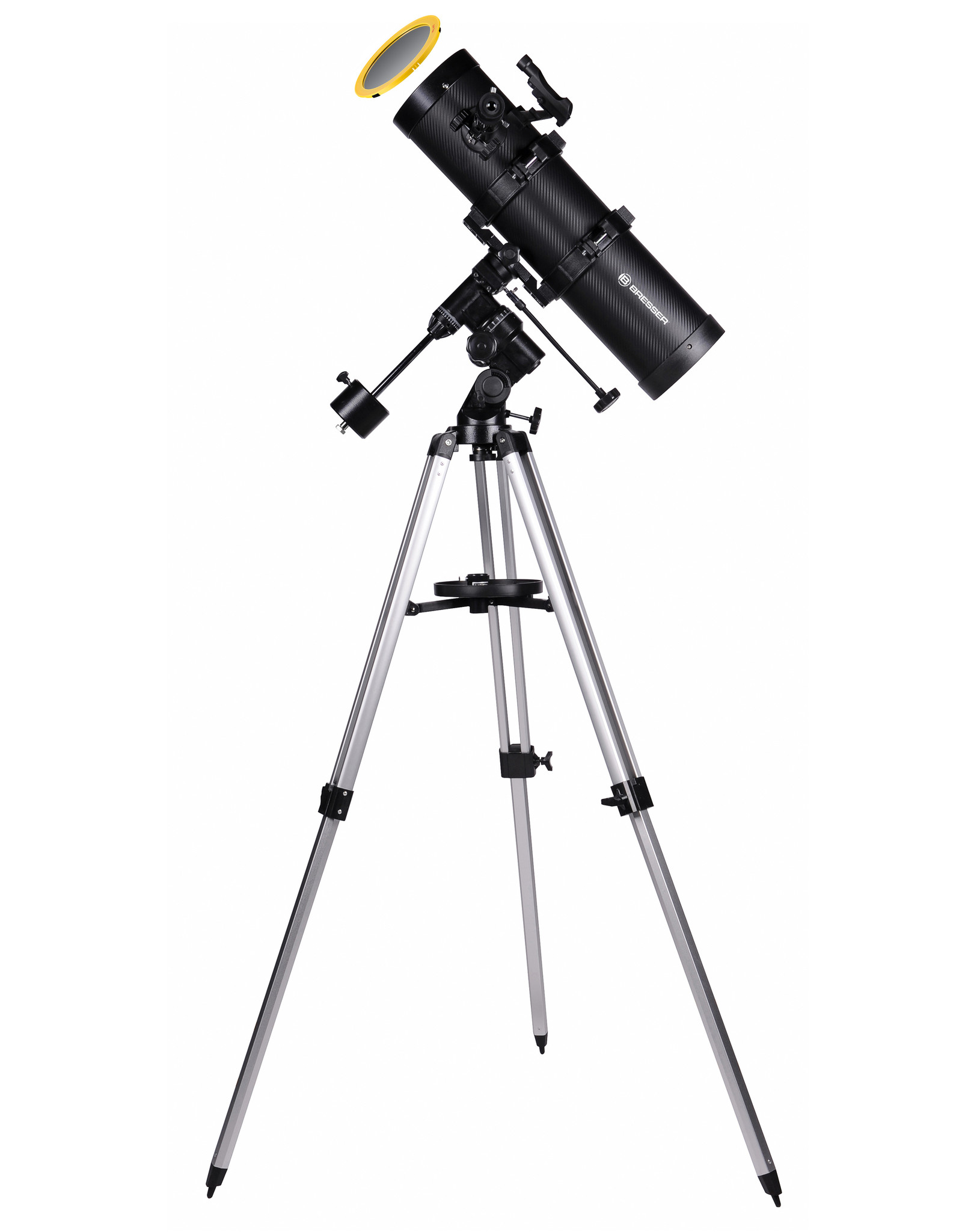 Omegon Spica 130/650 EQ3 Spiegeltelescoop met Smartphone Camera Adapter