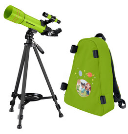 Bresser Junior telescoop 70/400 met rugzak groen