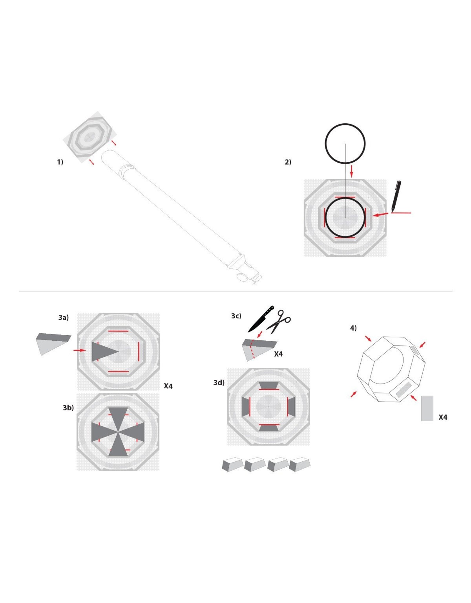 Explore Scientific Zonnefilter voor telescopen van 150-165mm of 8" Schmidt-Cassegrain