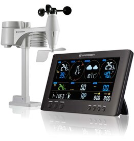 Omegon BRESSER WLAN ClearView weerstation met 7-in-1 Profi-sensor