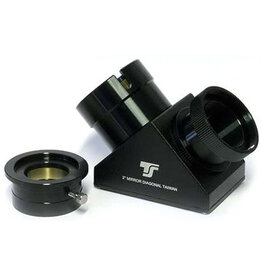 TS-Optics SC 2" Star Diagonal - 91% - Compression Ring - SCT Thread