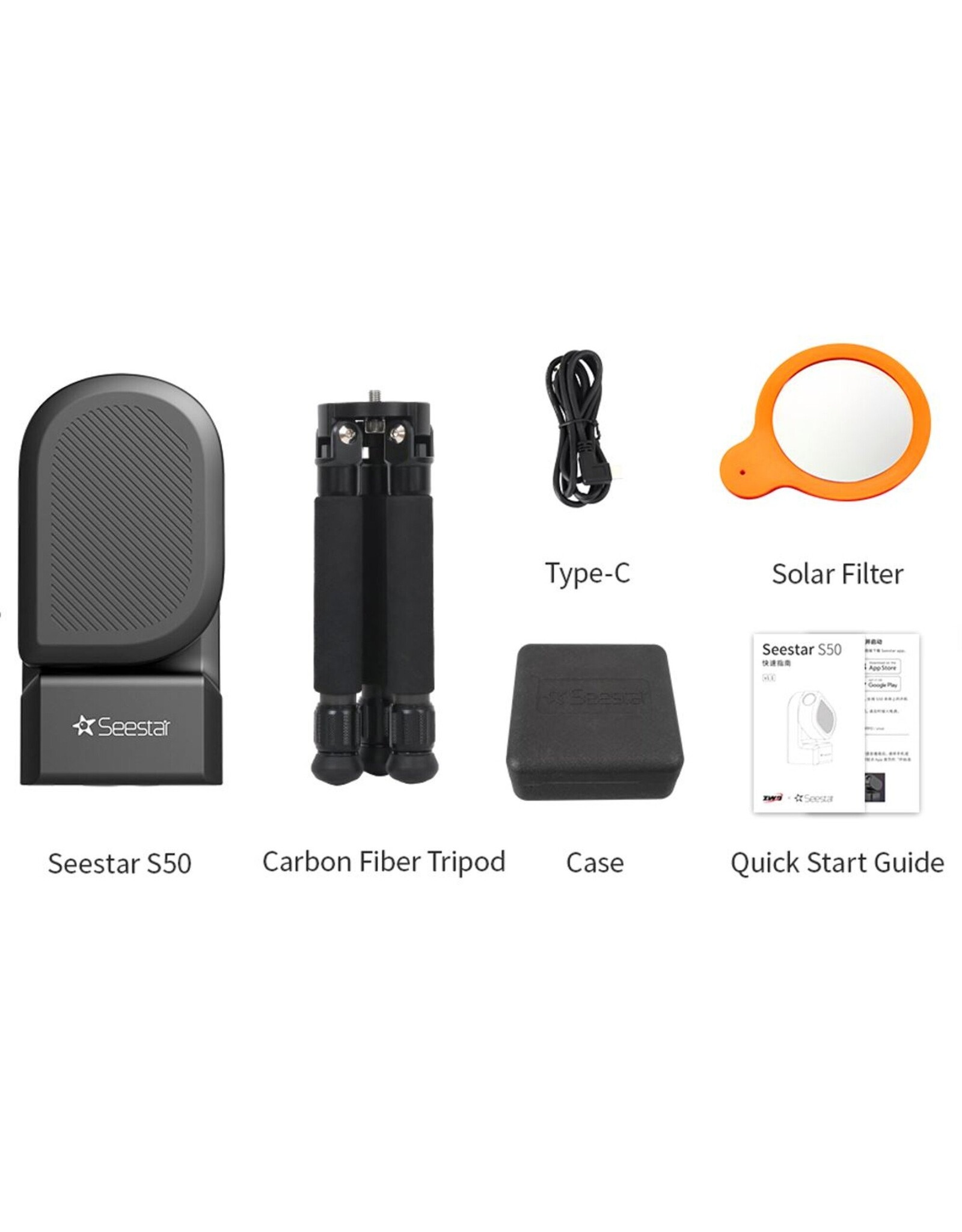 ZWO Smart Telescope AP 50/250 Seestar S50