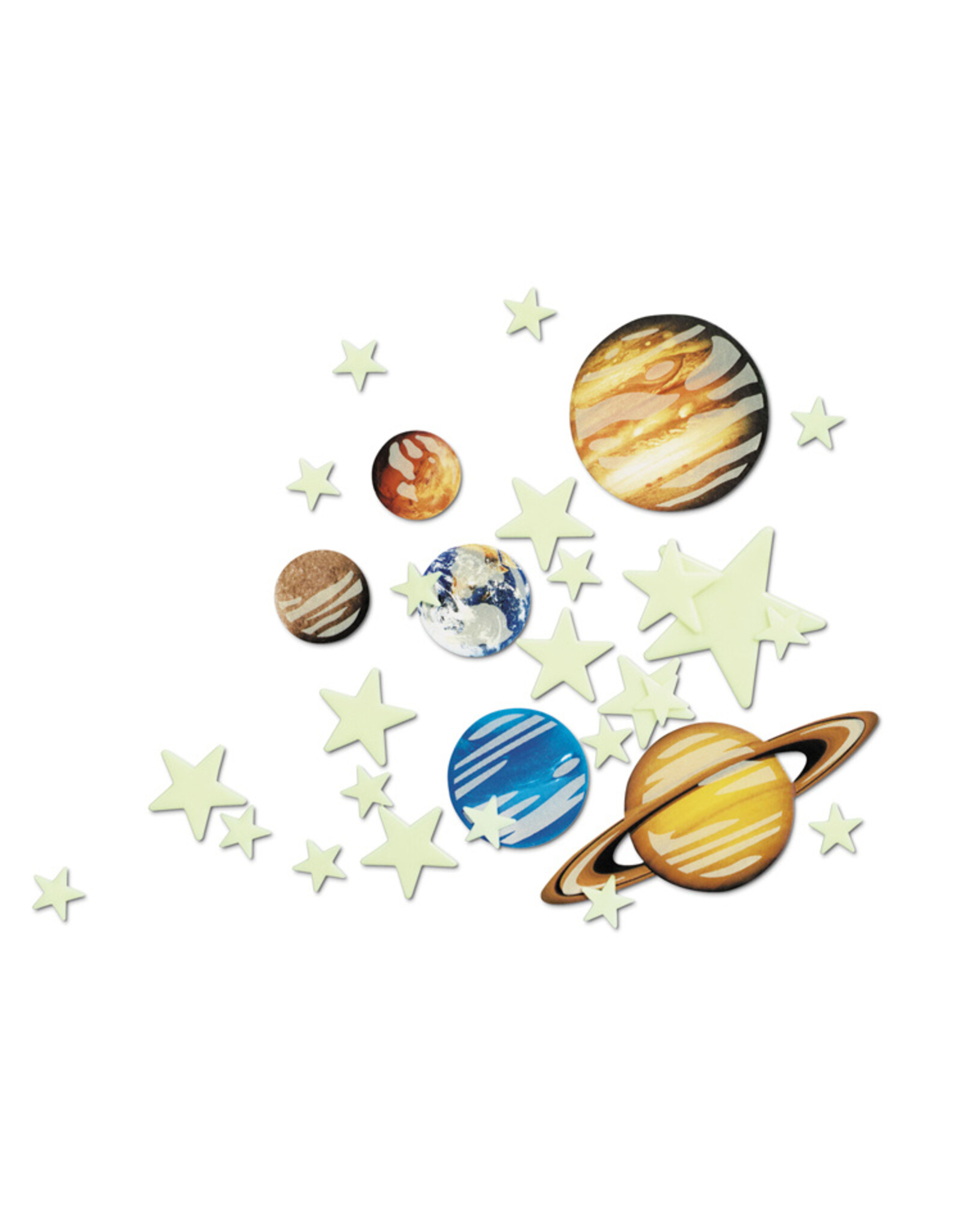 Lichtgevende Sterren en Planeten (100 sterren)