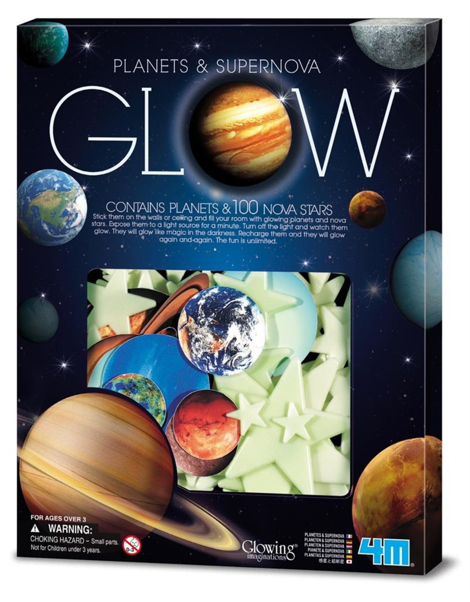 Lichtgevende Sterren en Planeten (100 sterren)