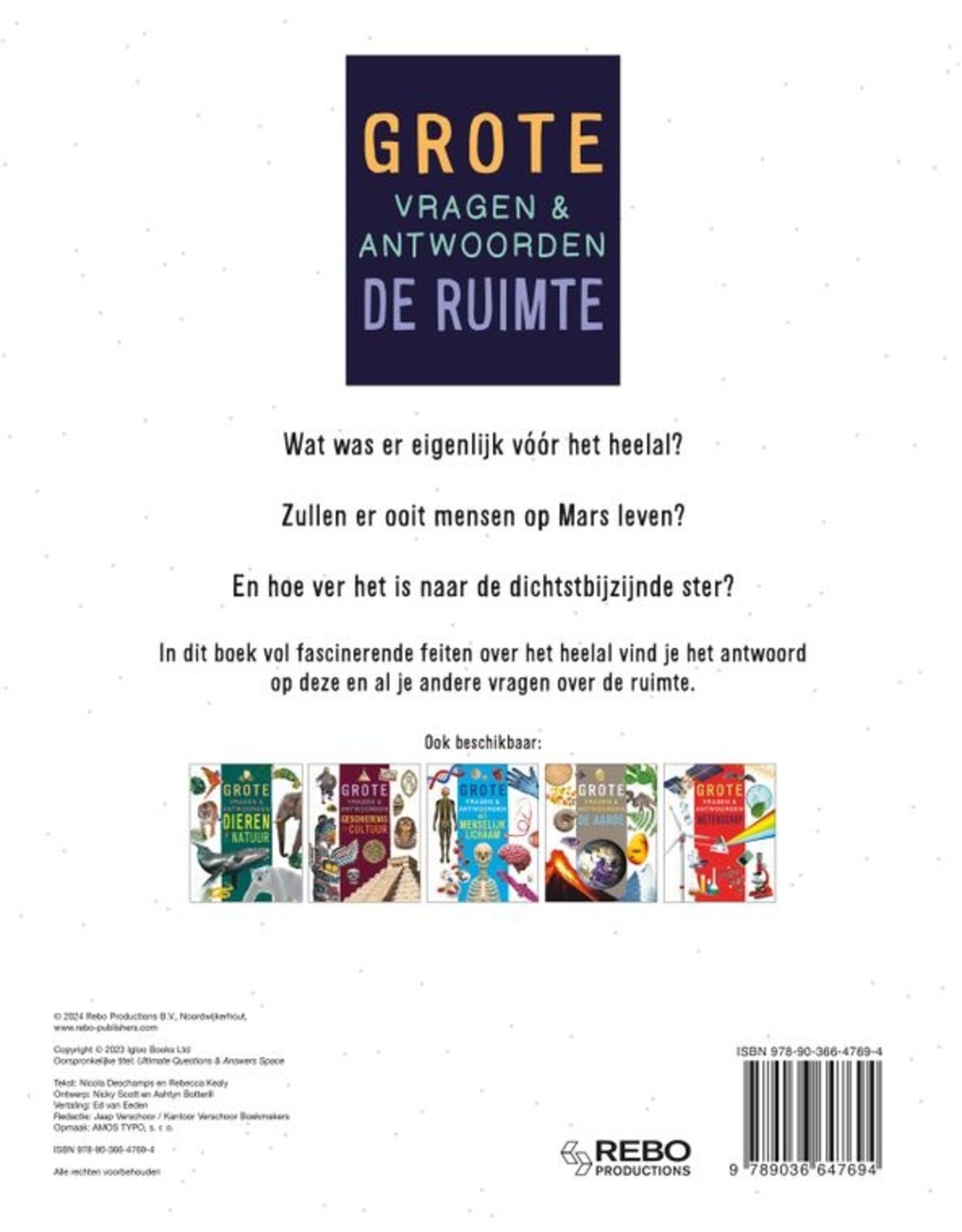 De ruimte - Grote vragen & antwoorden