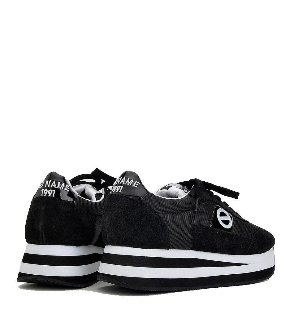 No Name Plato Sneaker (Zwart) - Sneakers chez Sarenza (169590)
