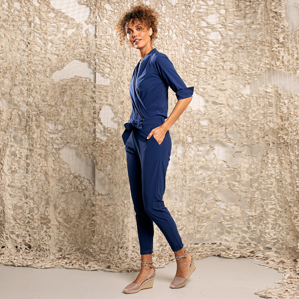 Luchtpost Merg afstuderen Studio Anneloes Marian Jumpsuit Classic Blue bestellen? - Hippe Kippe