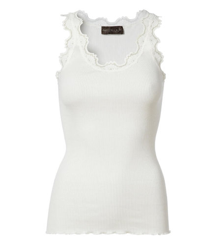 Rosemunde Babette Silk Top Regular  New White