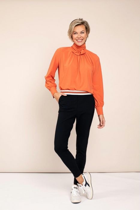 Studio Anneloes Lotte Trousers Dark Blue bestellen? - Hippe Kippe