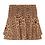 Alix The Label Woven Jaguar Short Skirt Animal