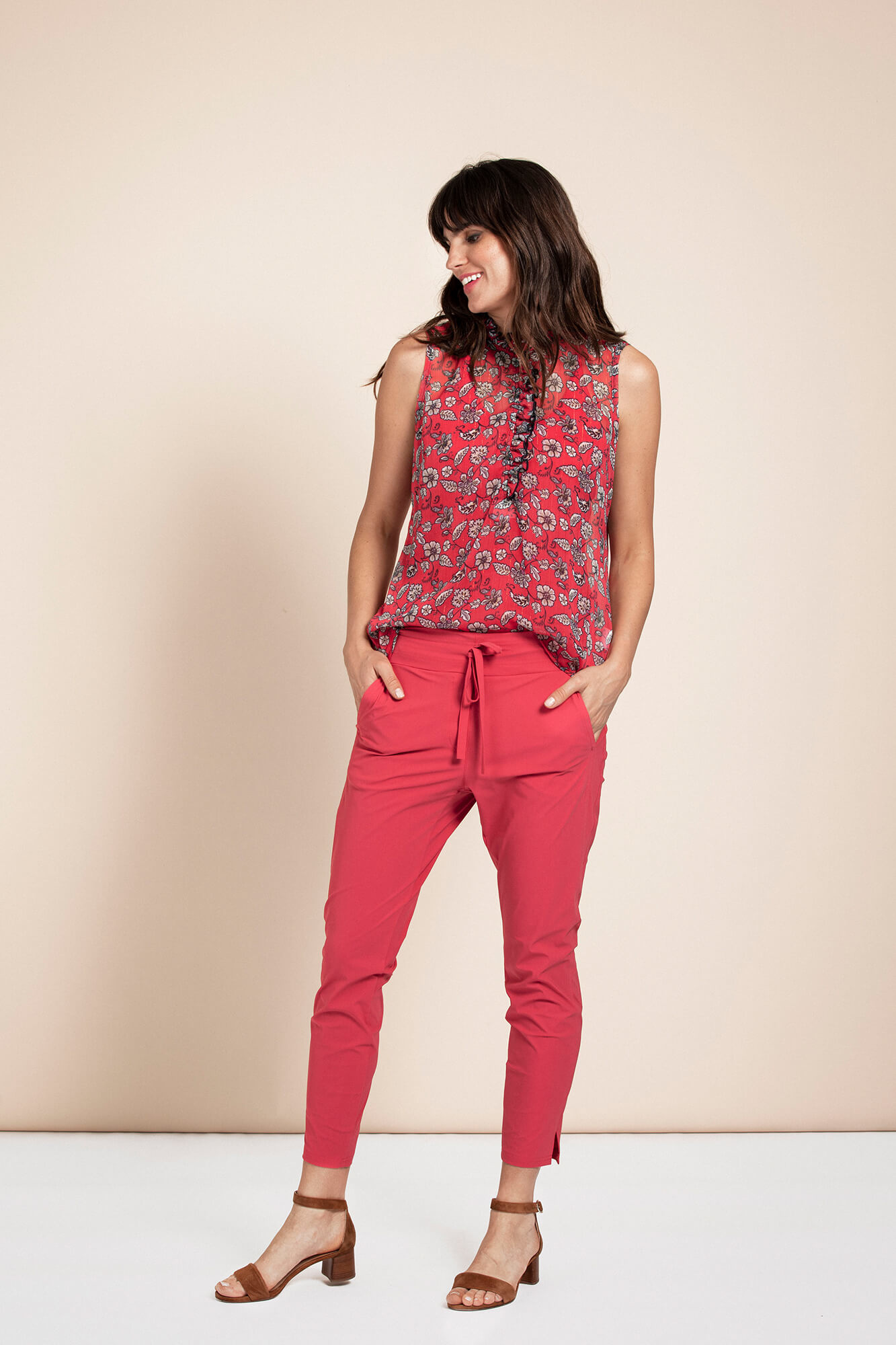 Studio Anneloes Startup Trousers Raspberry bestellen? - Hippe Kippe
