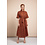 Studio Anneloes Marla Linen Dress Cinnamon