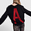 Alix The Label Knitted V Neck Pullover Black