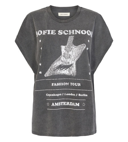 SOFIE SCHNOOR Sea T-Shirt Black