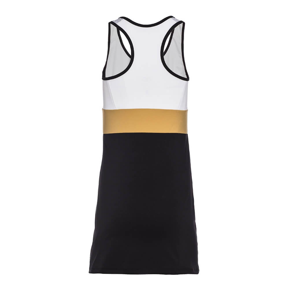 Goldbergh CYNTIA Dress With Inner Short Black/White/Desert bestellen? -  Hippe Kippe