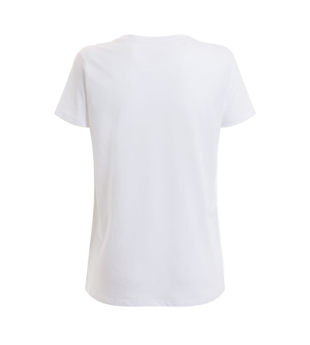 GUESS Wondrous Mag Easy Tee Pure White