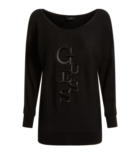 GUESS Pascale Sweater Jet Black