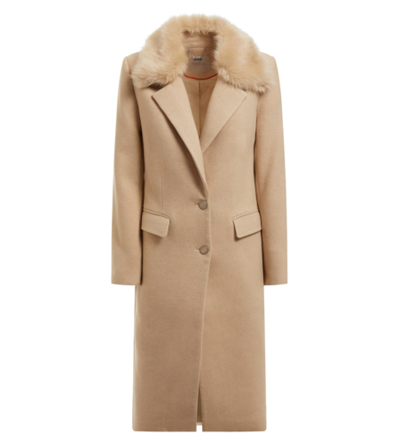 GUESS Laurence Coat Pearl Oyster Multi