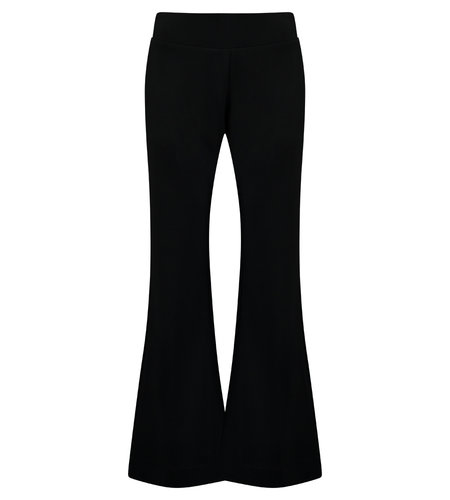 Tante Betsy Flared Pants Solid Black