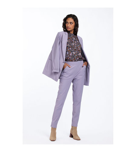 Studio Anneloes Kathy Bonded Trousers Cool Lila