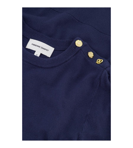 Fabienne Chapot Molly Balloon Pullover Vainly Navy