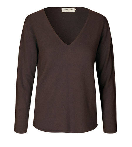 Rosemunde Laica Wool And Cashmere Pullover Coffee Bean