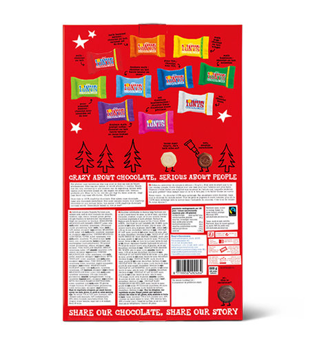 Tony's Chocolonely Tony's Kerst Aftelkalender Multi