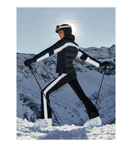 Goldbergh Runner Ski Pants Black White