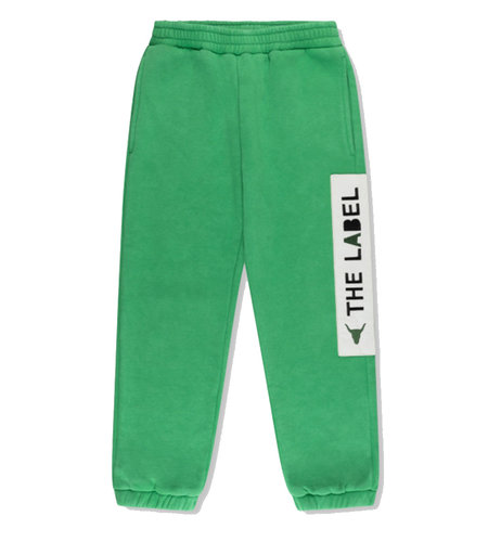Alix Mini Kids Knitted Sweat Pants Fresh Green