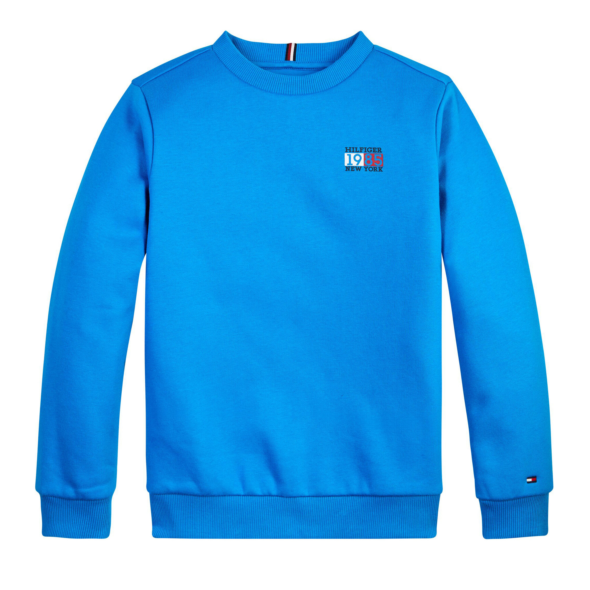 Tommy Hilfiger Kids New Sweatshirt Hippe Graphic Cerulean bestellen? York Aqua - Kippe Flag