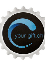 Flaschenöffner mit Magnet aus Plastik 3D Sticker